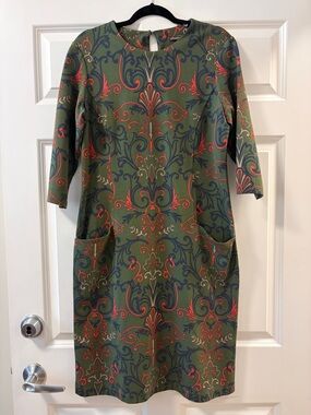 J.McLaughlin Floral Medallion Sheath Dress
